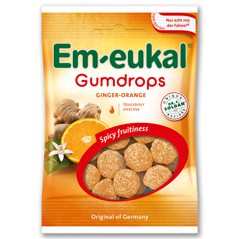Em-eukal  Gumdrops GINGER-ORANGE
